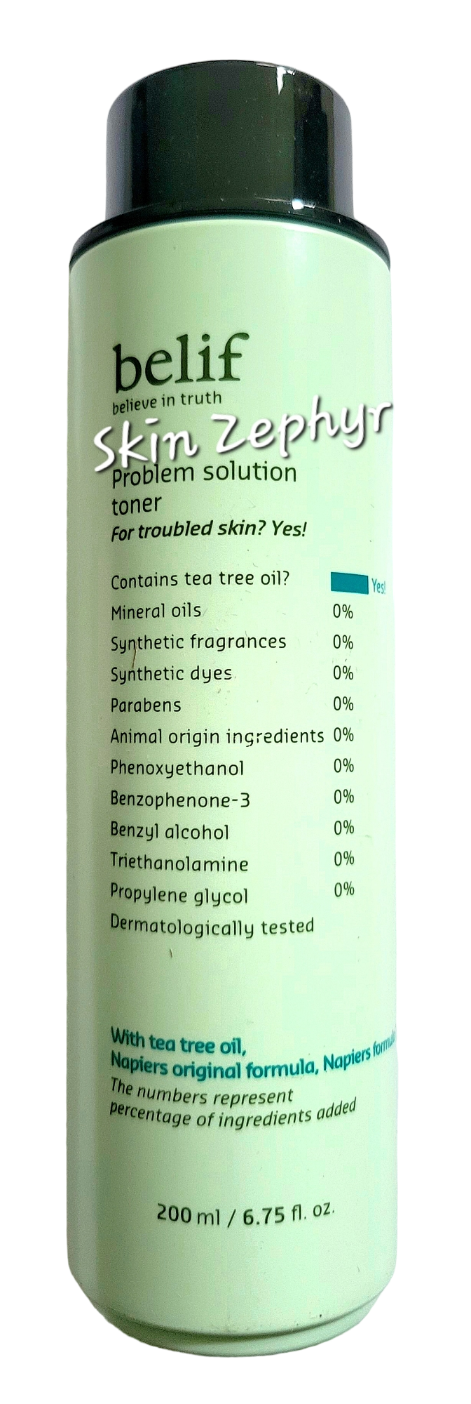belif Problem Solution Toner