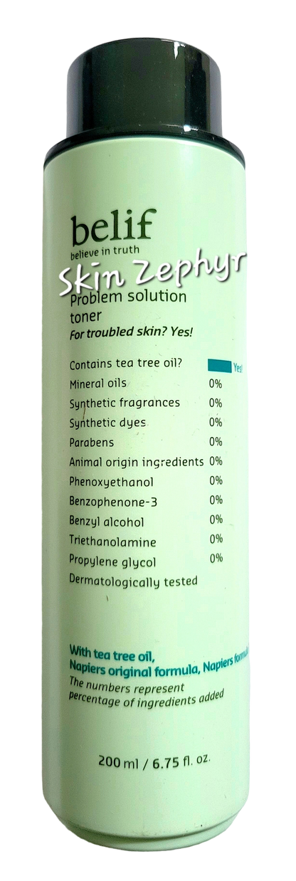 belif Problem Solution Toner