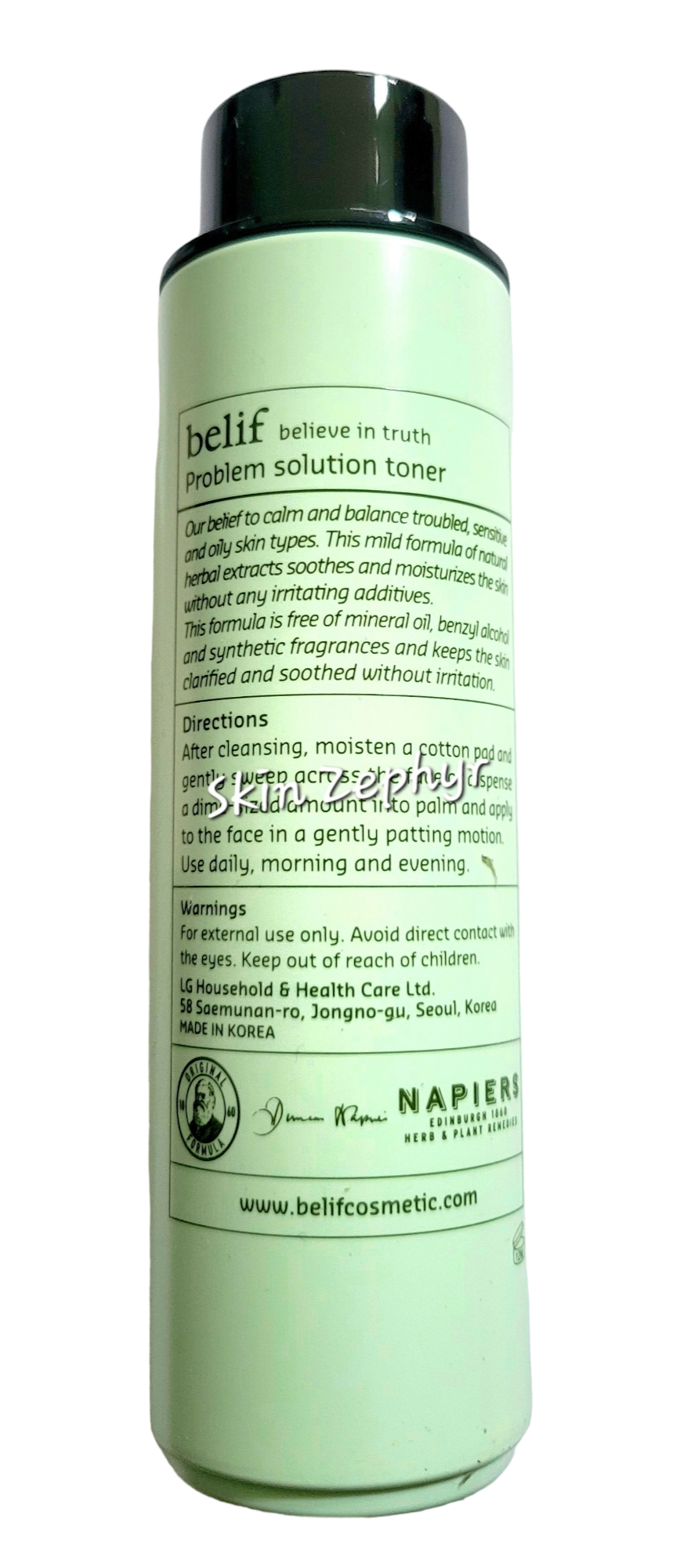 belif Problem Solution Toner