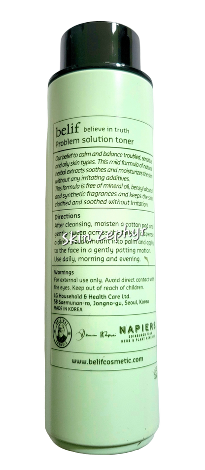 belif Problem Solution Toner