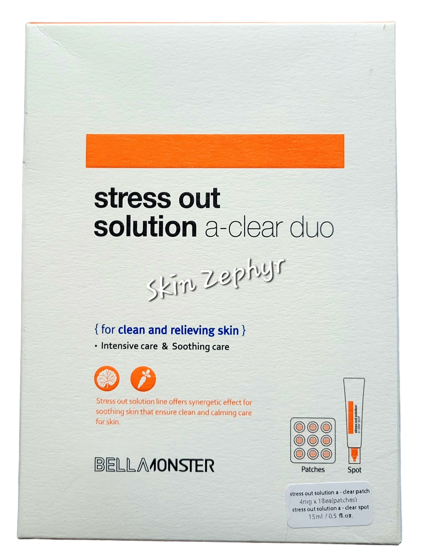 Bellamonster Stress Out Solution A-Clear Patch Duo