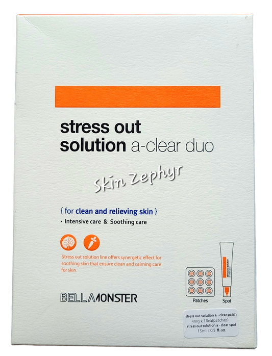 Bellamonster Stress Out Solution A-Clear Patch Duo