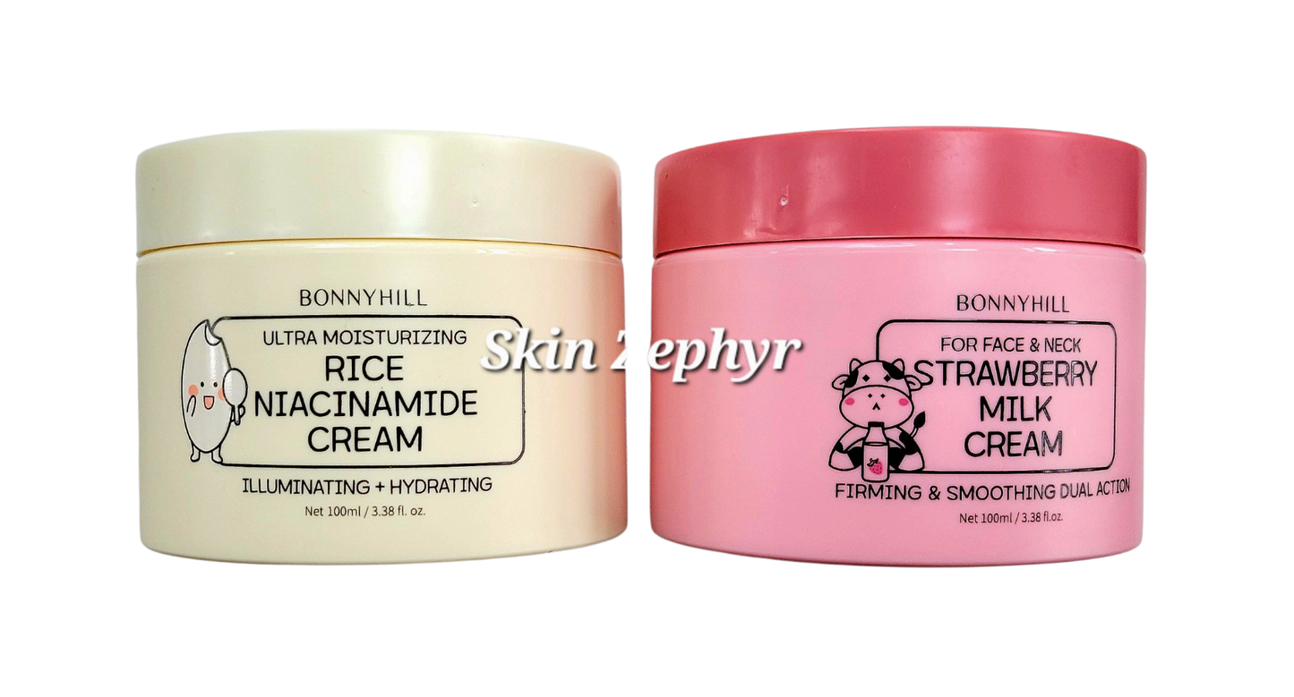 Bonnyhill The Bestie Cream Duo Set: Rice and Strawberry