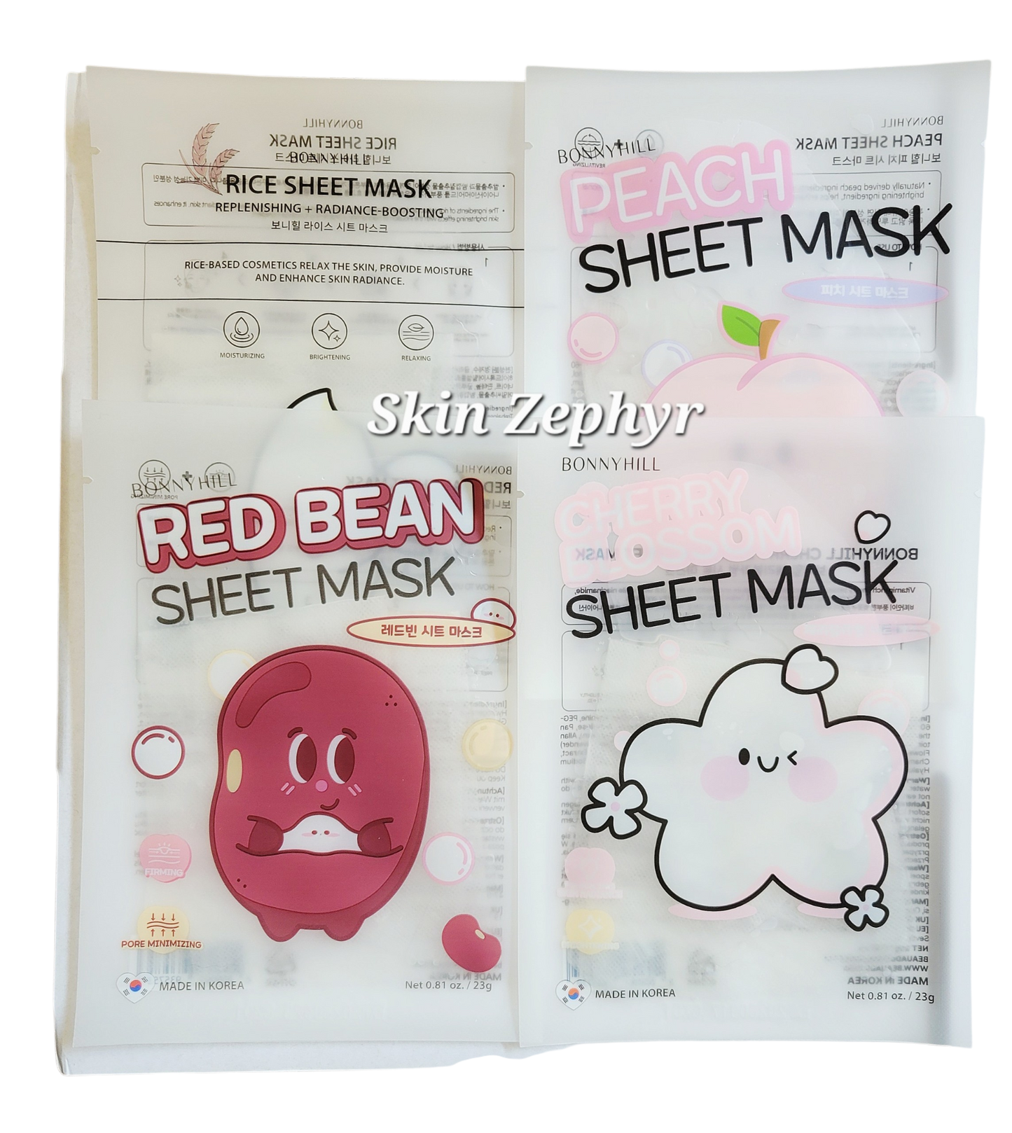 Bonnyhill Get Ready Nourishing Sheet Mask Set