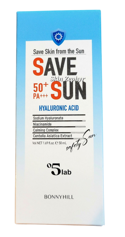 Bonnyhill O Five Lab Save Sun Sunblock SPF50+ PA+++ (Hyaluronic)