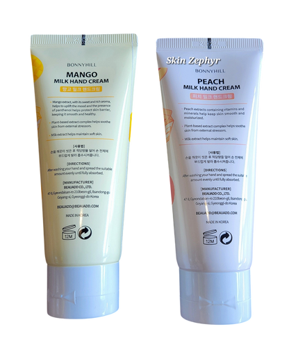Bonnyhill Mango and Peach Hand Cream Duo