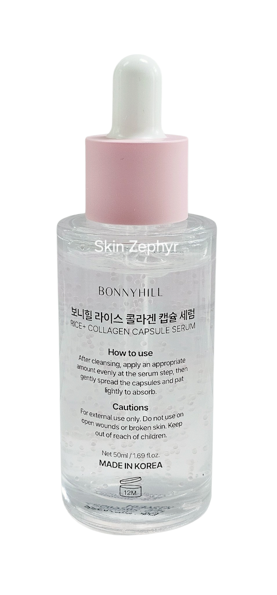 Bonnyhill Rice and Collagen Capsule Serum