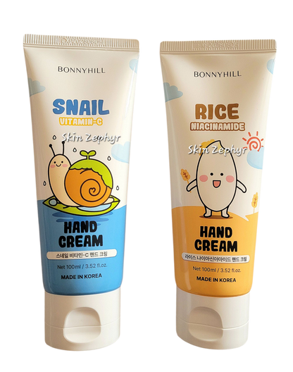 Bonnyhill Rice and Snail Hand Cream Duo Set