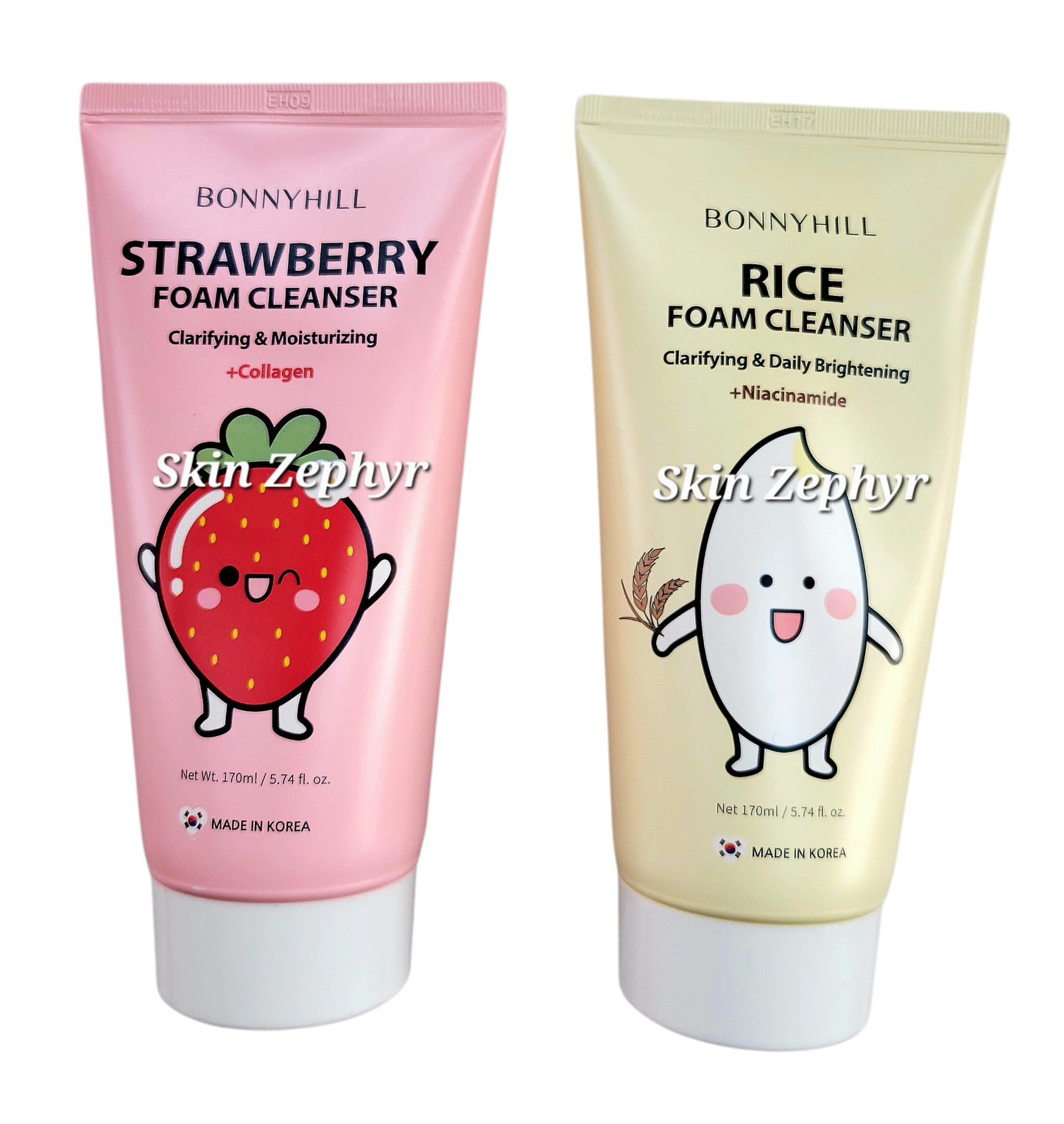 Bonnyhill The Bestie Foam Cleanser Duo Set: Glowing and Purifying