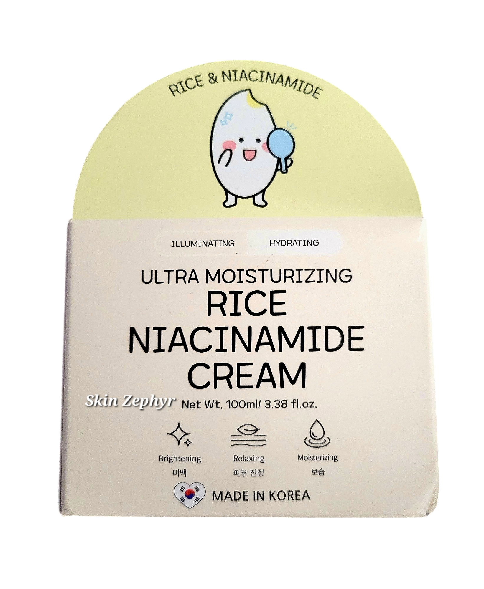 Bonnyhill Rice Niacinamide Cream – Skin Zephyr