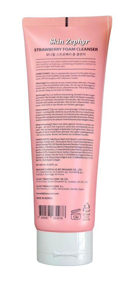 Bonnyhill Strawberry Foam Cleanser: Bonus Size