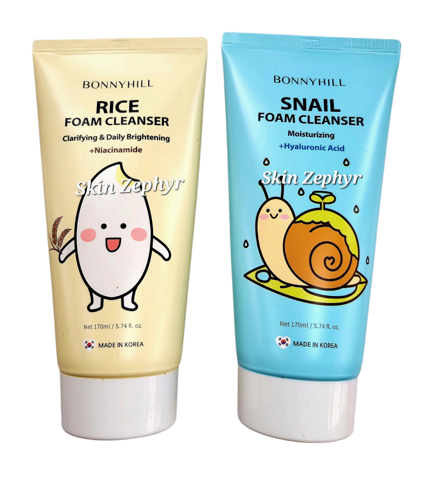 Bonnyhill The Bestie Foam Cleanser Duo Set: Glowing and Moisturizing