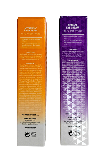 Bonnyhill Vitamin C and Retinol Eye Cream Duo