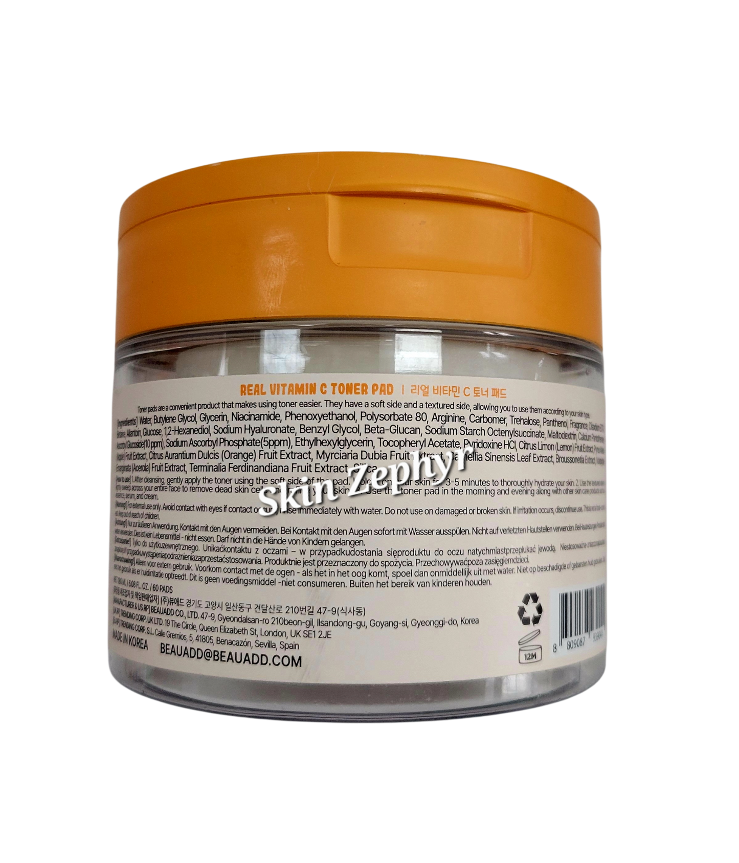 Bonnyhill Vitamin C Toner Pads