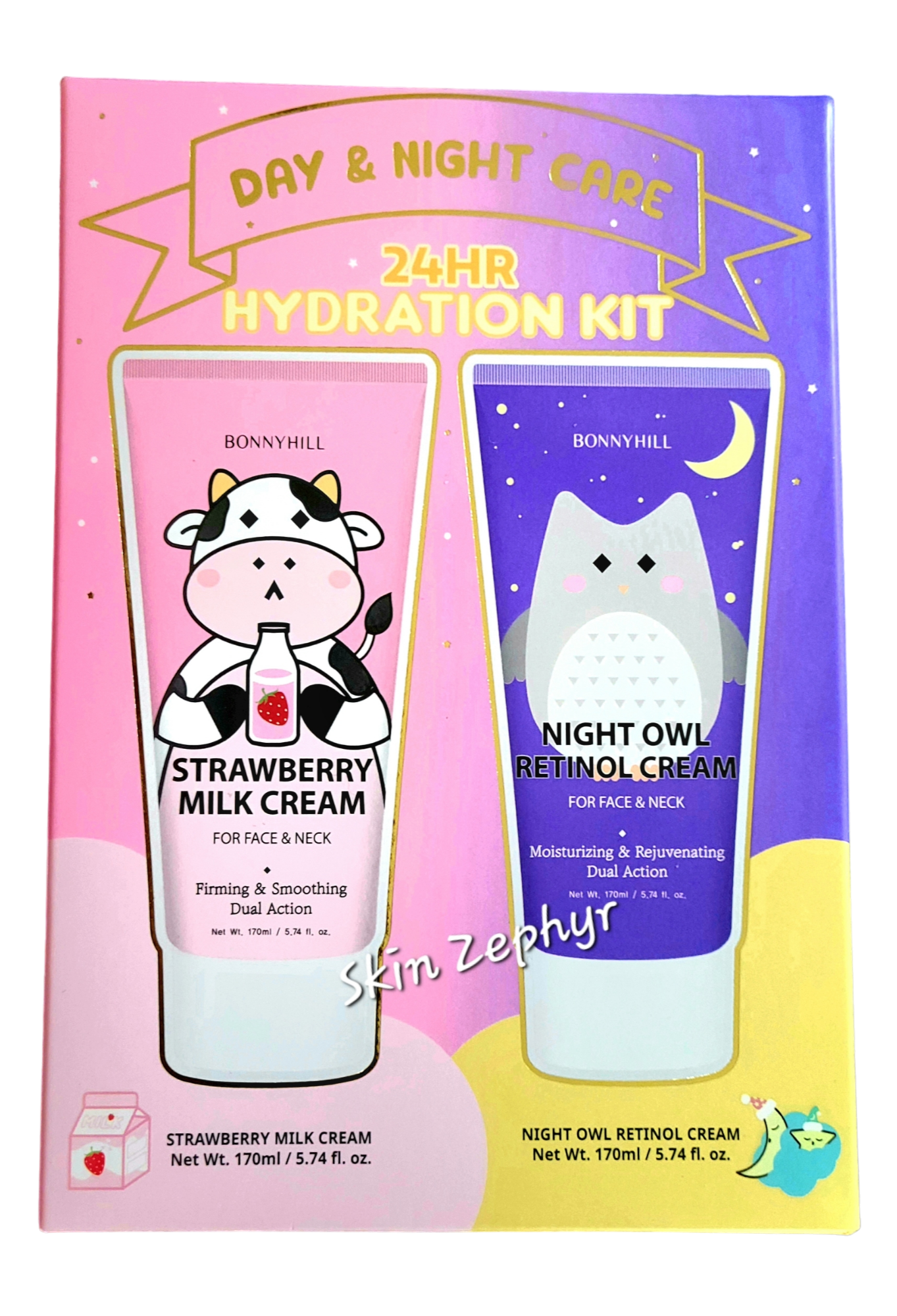 Bonnyhill Day and Night Care 24 Hydration Set