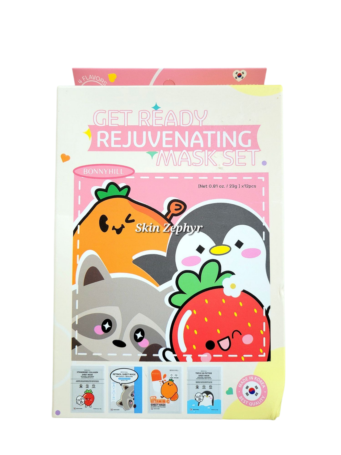 Bonnyhill Get Ready Rejuvenating Mask Set