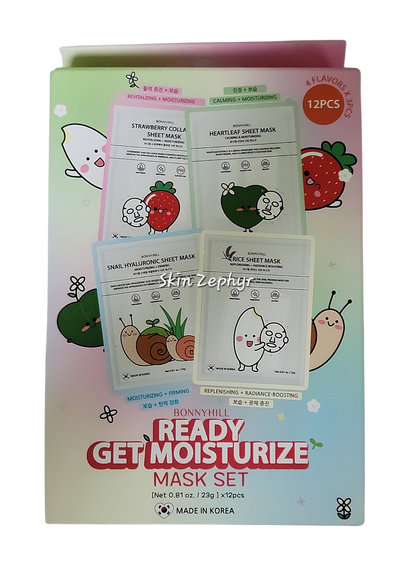 Bonnyhill Ready Get Moisturize Mask Set