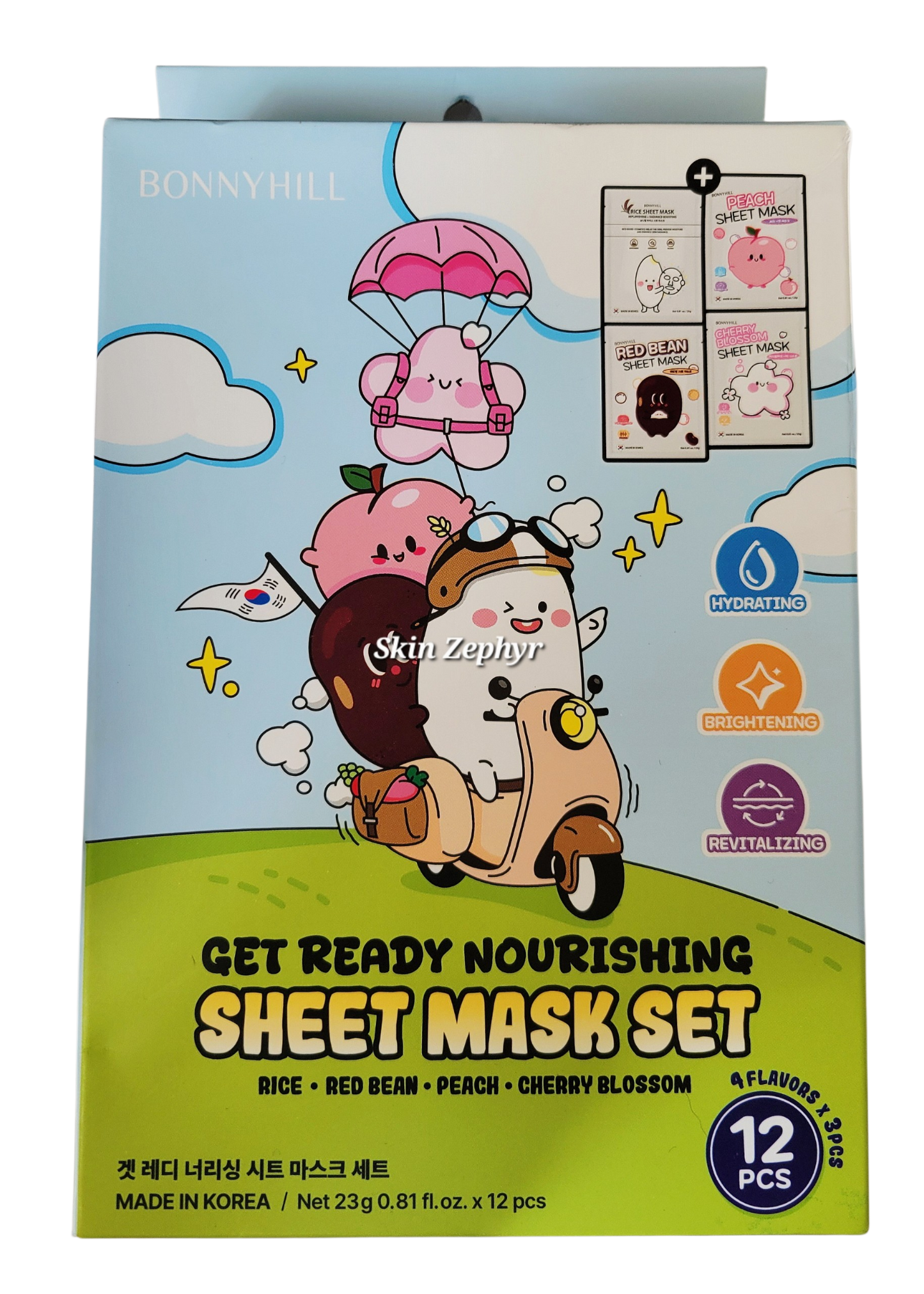 Bonnyhill Get Ready Nourishing Sheet Mask Set
