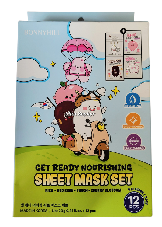 Bonnyhill Get Ready Nourishing Sheet Mask Set