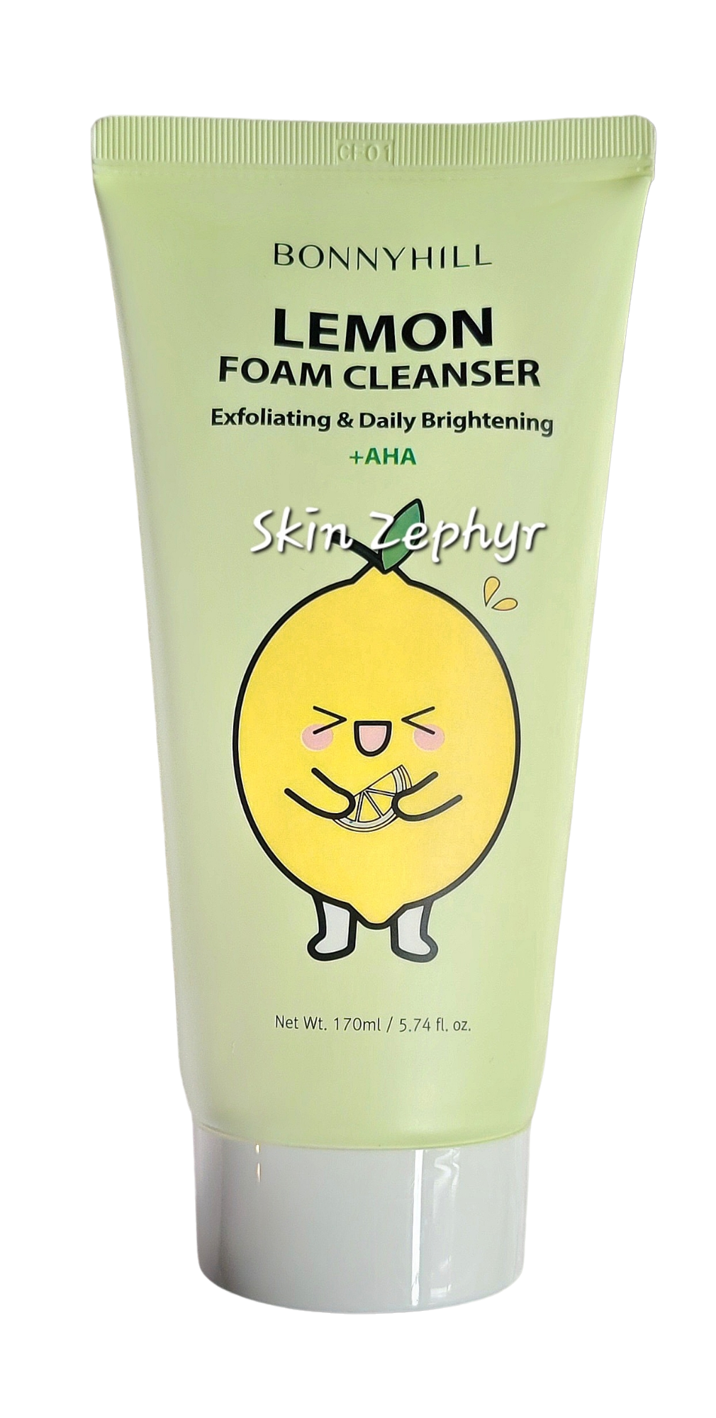 Bonnyhill Lemon Foam Cleanser: Exfoliating and Daily Brightening
