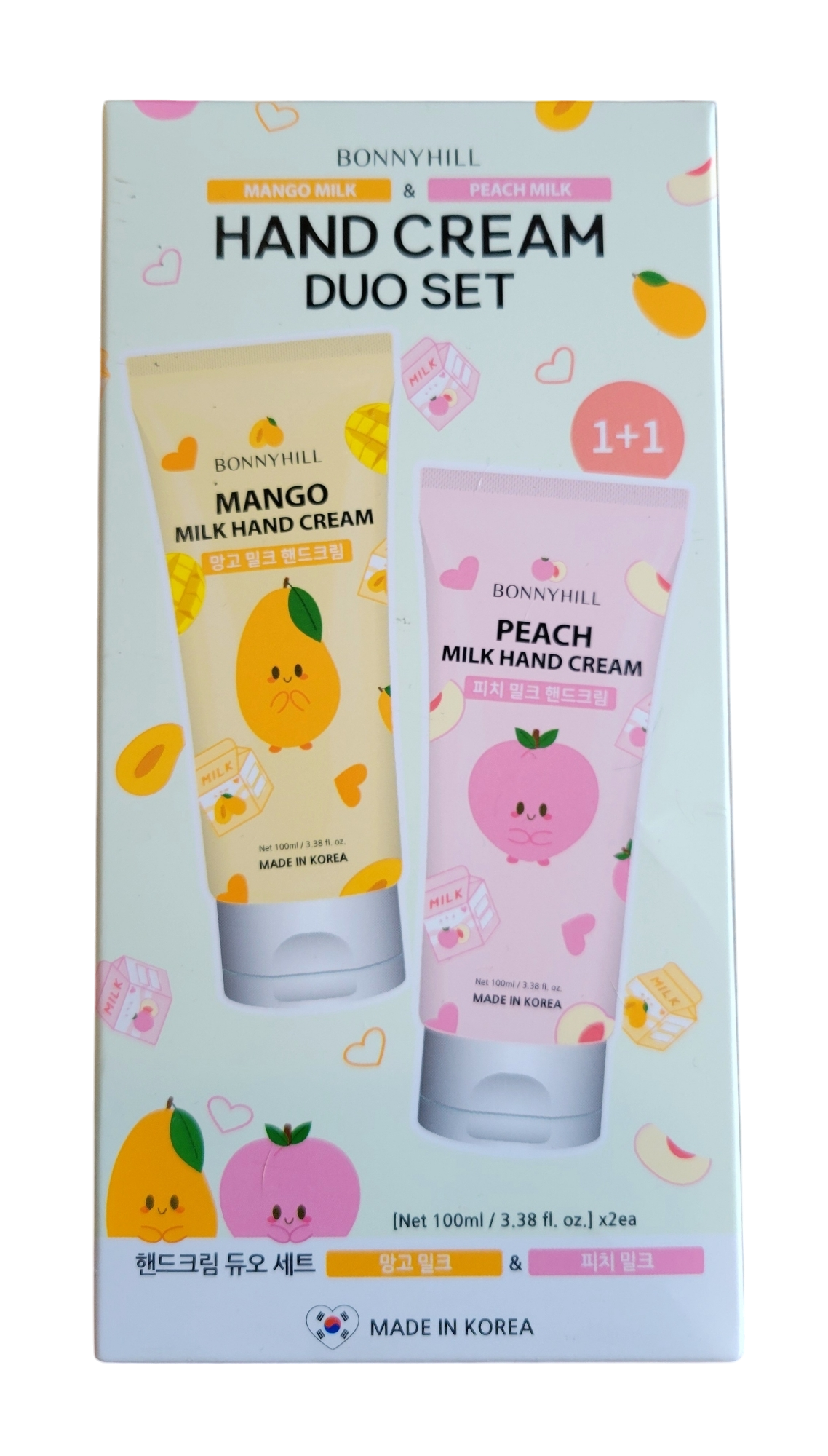 Bonnyhill Mango and Peach Hand Cream Duo