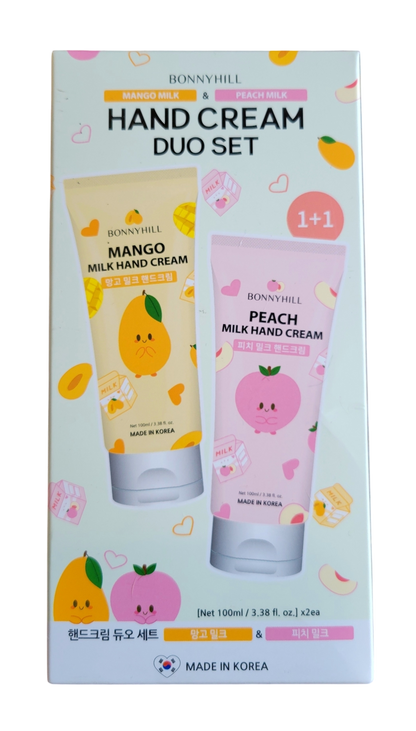 Bonnyhill Mango and Peach Hand Cream Duo