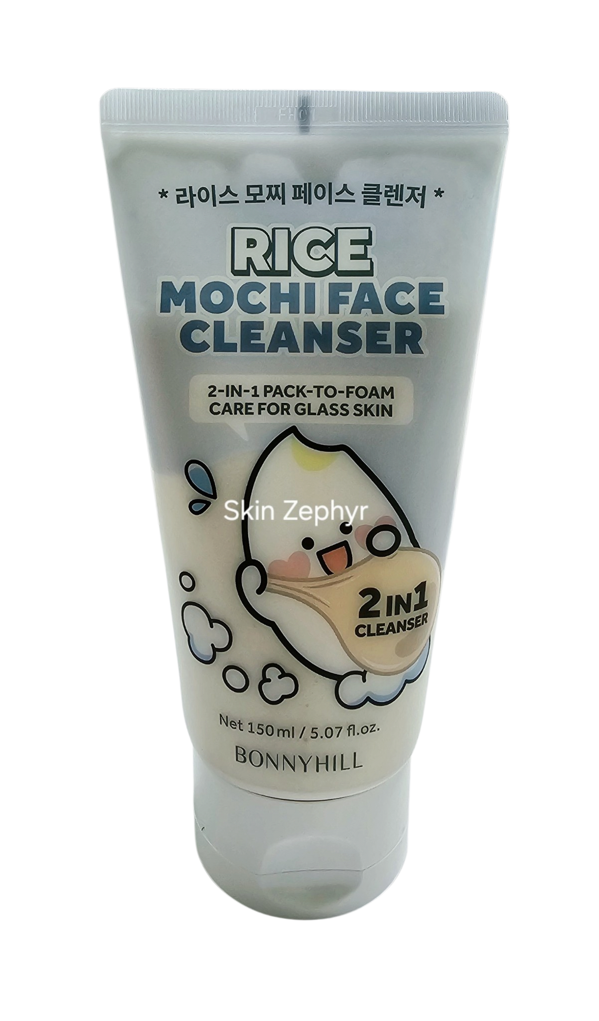 Bonnyhill Rice Mochi Pack-to-Foam Face Cleanser