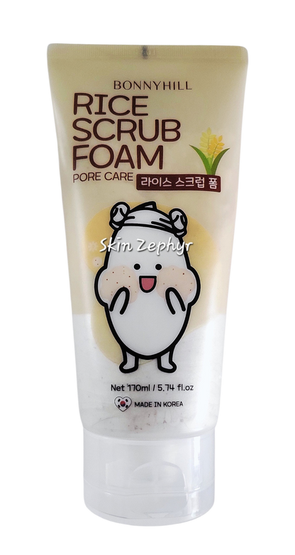 Bonnyhill Rice Scrub Foam: Pore Care