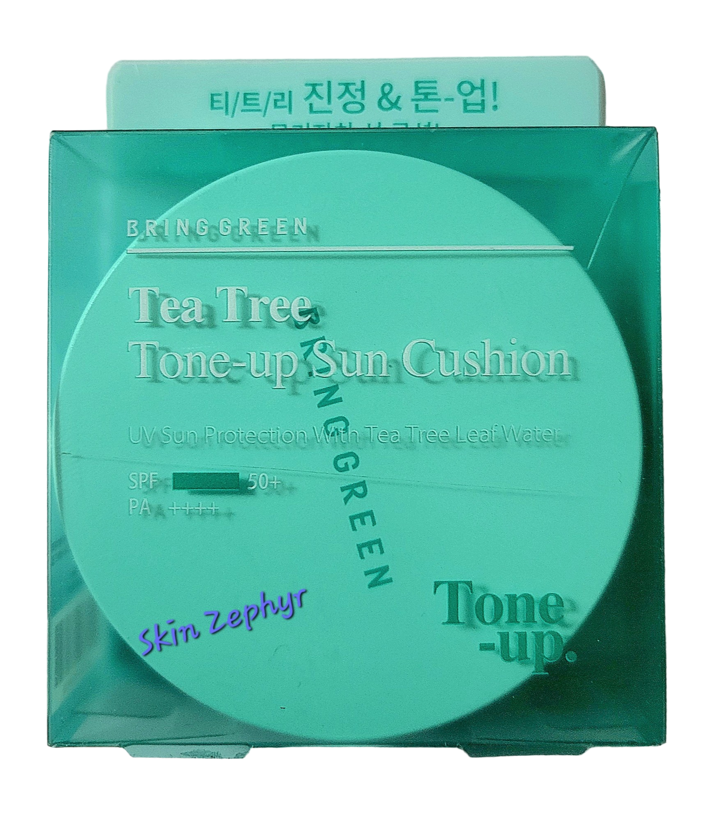 Bring Green Tea Tree Tone-up Sun Cushion SPF 50
