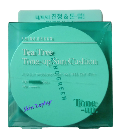 Bring Green Tea Tree Tone-up Sun Cushion SPF 50