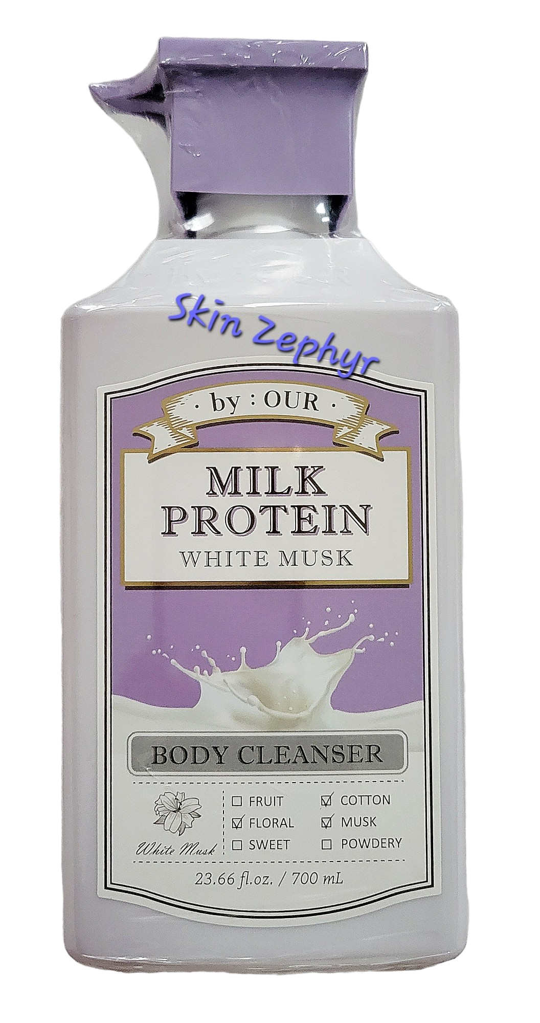 By: Our Milk Protein Body Cleanser: White Musk