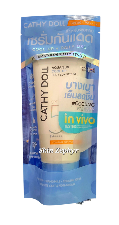 Cathy Doll Aqua Sun Body Sun Serum SPF 50+ PA++++