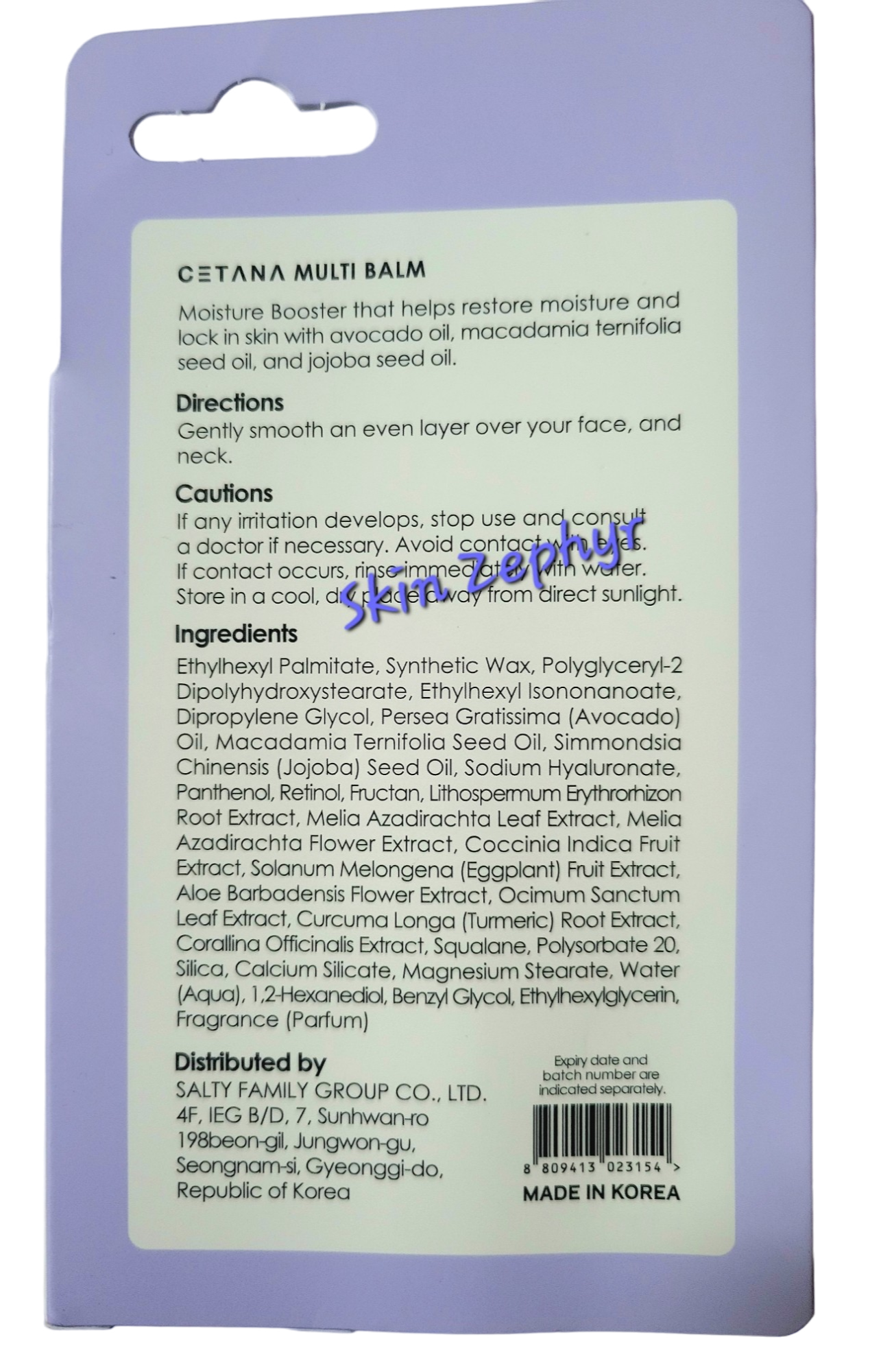 Cetana Moisture Booster Multi-Balm