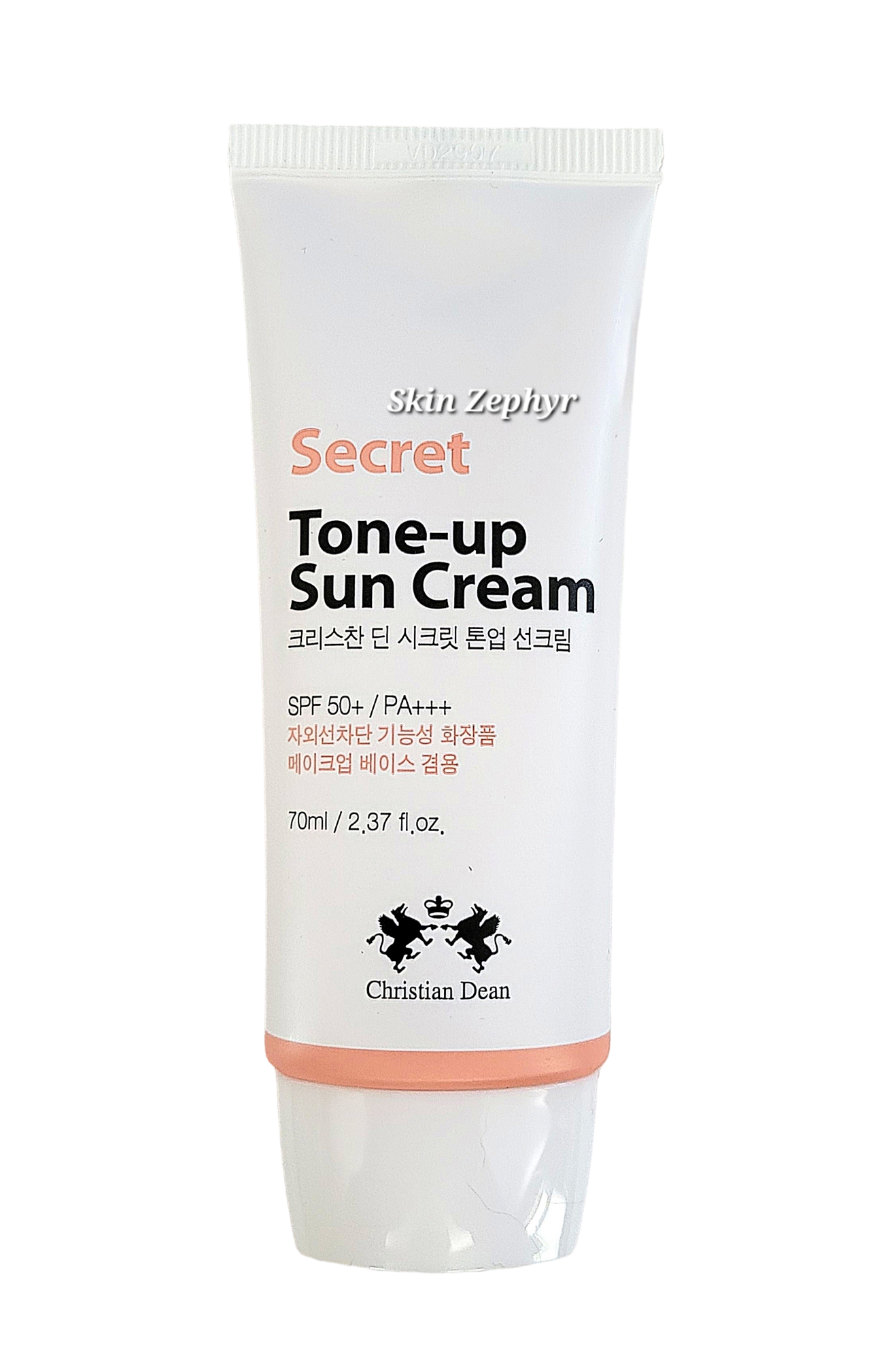 Christian Dean Secret Tone-Up Sun Cream SPF50+ PA+++