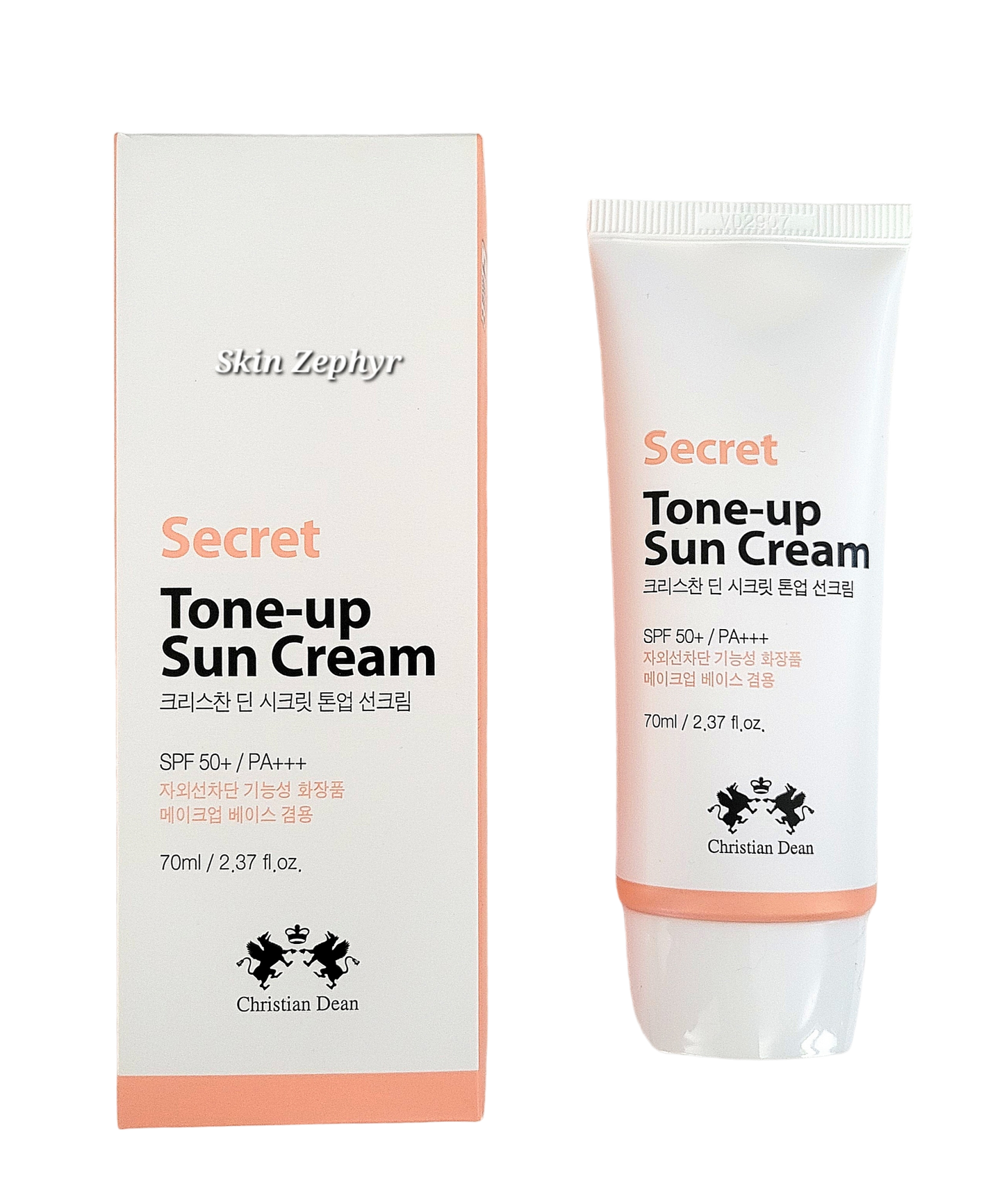 Christian Dean Secret Tone-Up Sun Cream SPF50+ PA+++