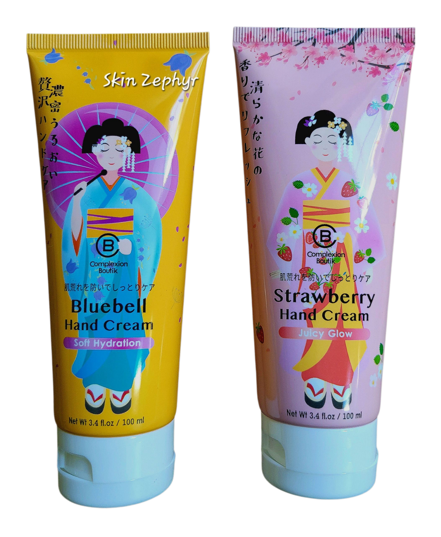 Complexion Boutik Hand Cream Set Bluebell & Strawberry