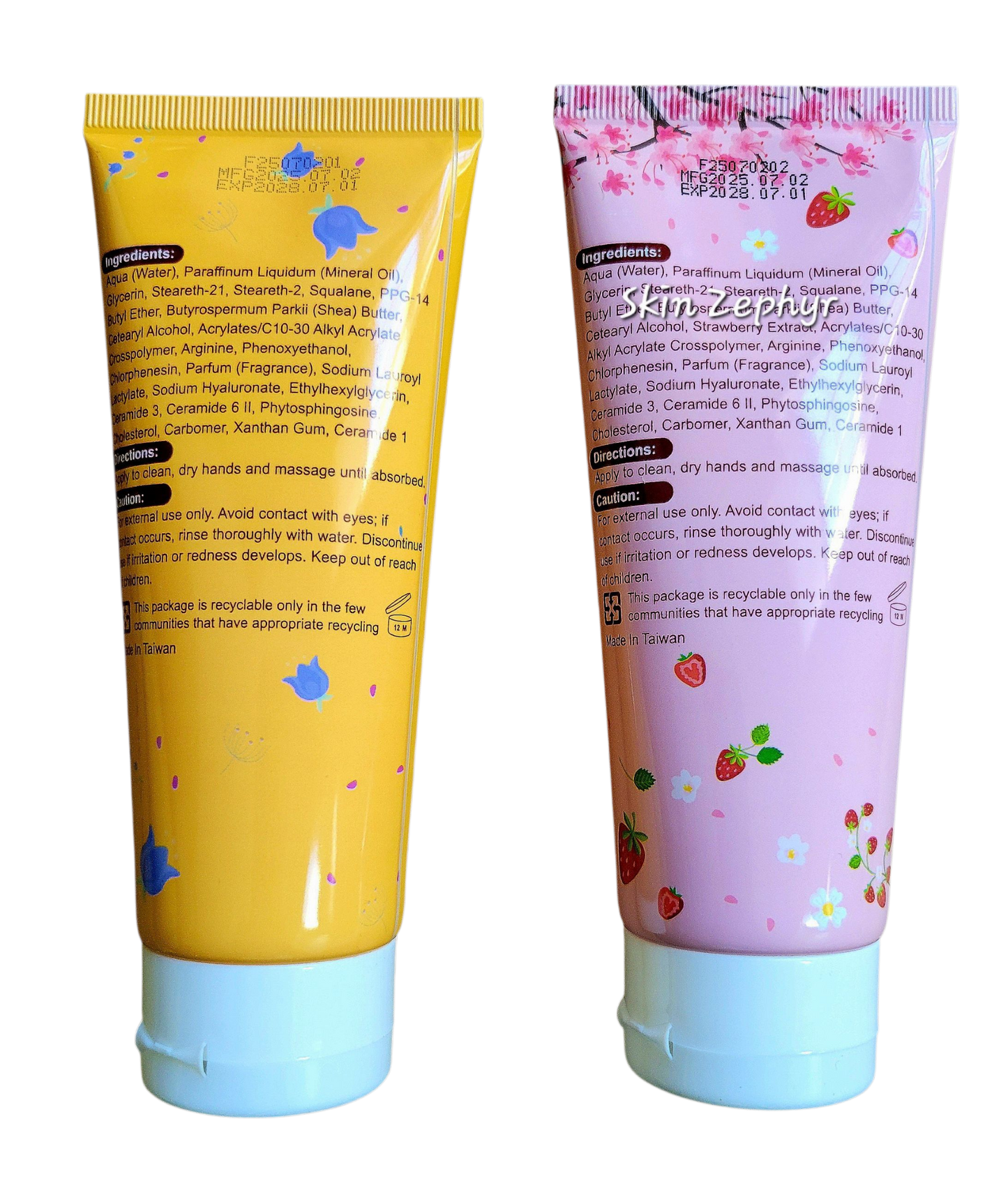 Complexion Boutik Hand Cream Set Bluebell & Strawberry