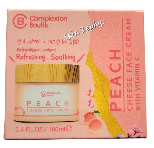 Complexion Boutik Peach Cheese Face Cream with Vitamin C