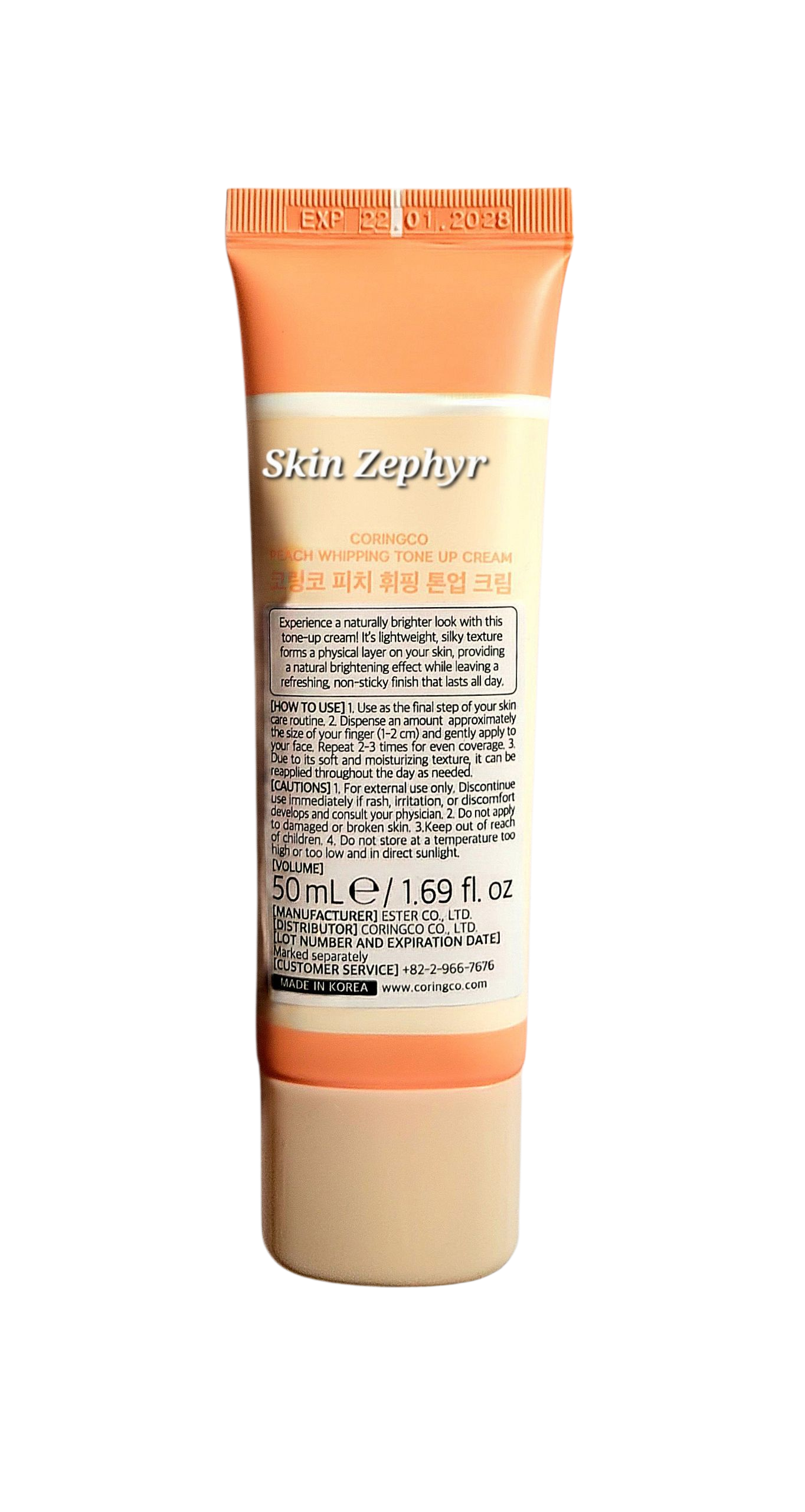 Corinco Peach Whipping Tone up Cream