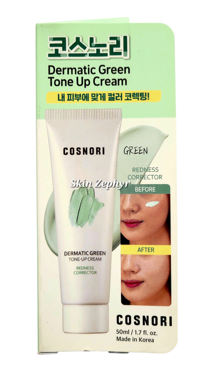 Cosnori Dermatic Green Tone Up Cream