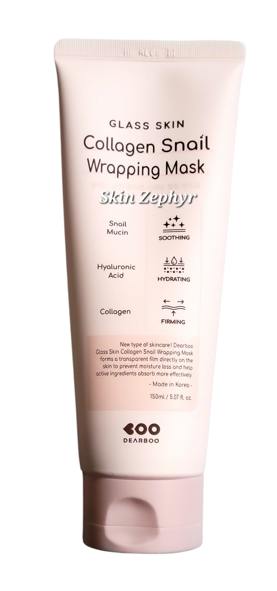 Dearboo Glass Skin Collagen Snail Wrapping Mask