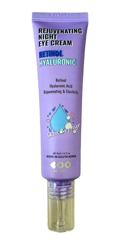 Dearboo Retinol Hyaluronic Rejuvenating Night Eye Cream
