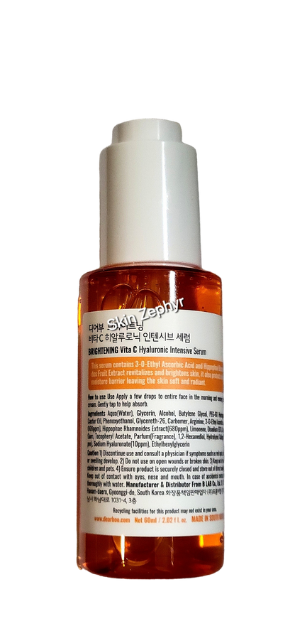 Dearboo Brightening Vita C Hyaluronic Serum