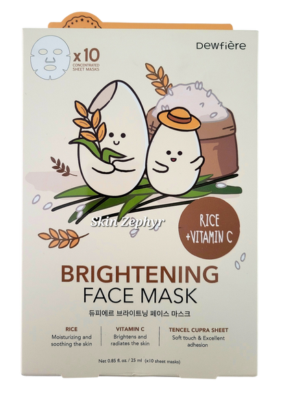 Dewfiere Brightening Face Masks