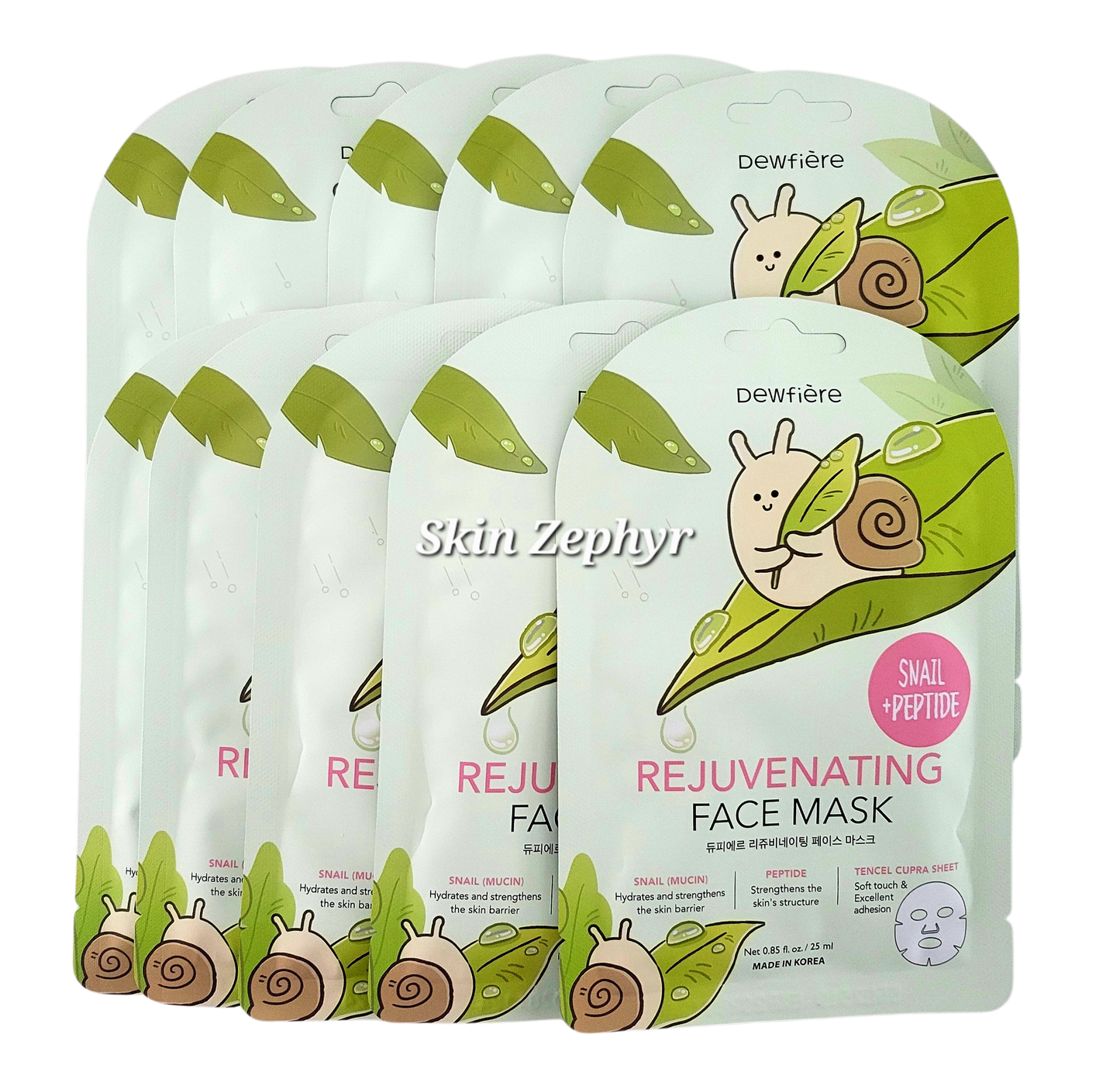 Dewfiere Snail + Peptide Rejuvenating Face Mask