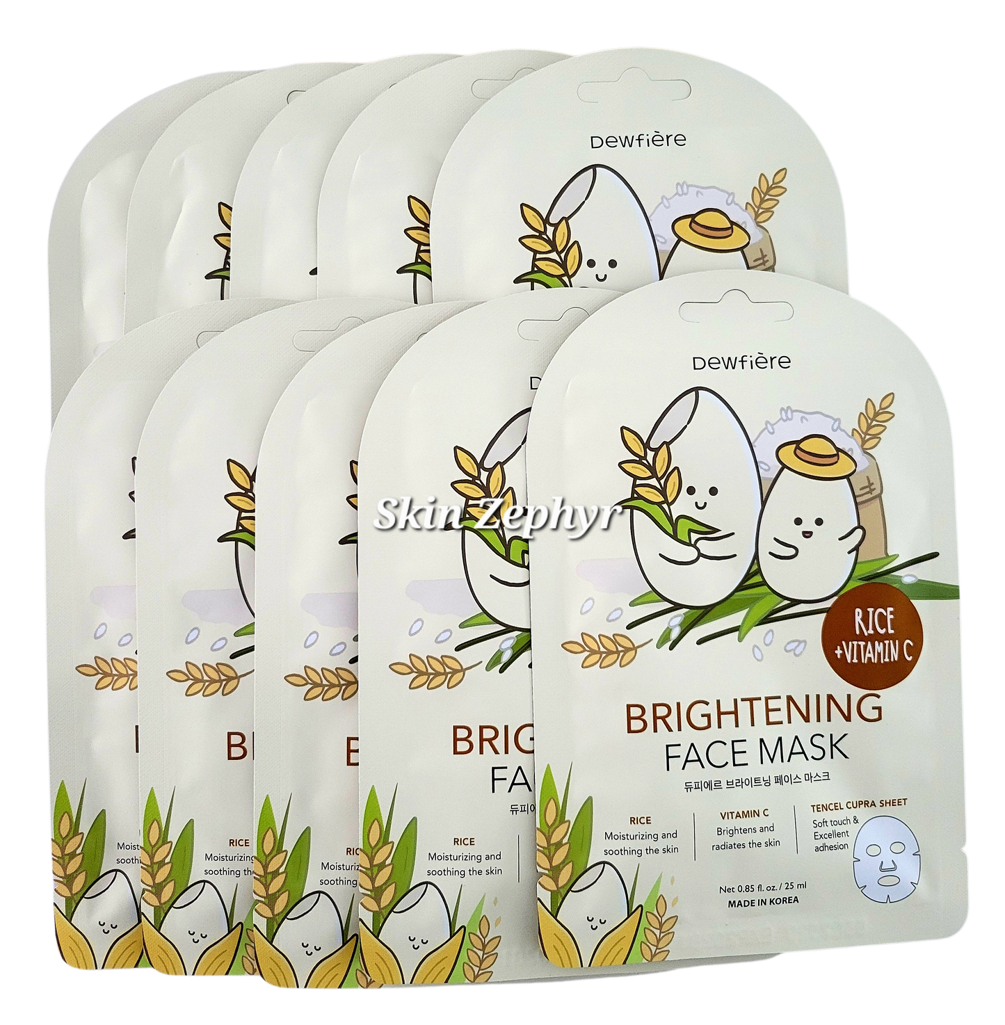 Dewfiere Brightening Face Masks