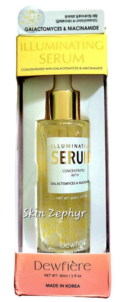 Dewfiere Illuminating Serum with Galatomyces and Niacinamide
