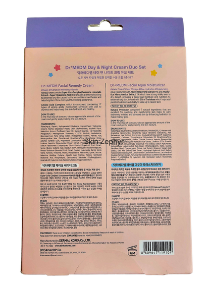 Dr. + MEDM 24 Hrs. Moisturizing Skincare Duo Set