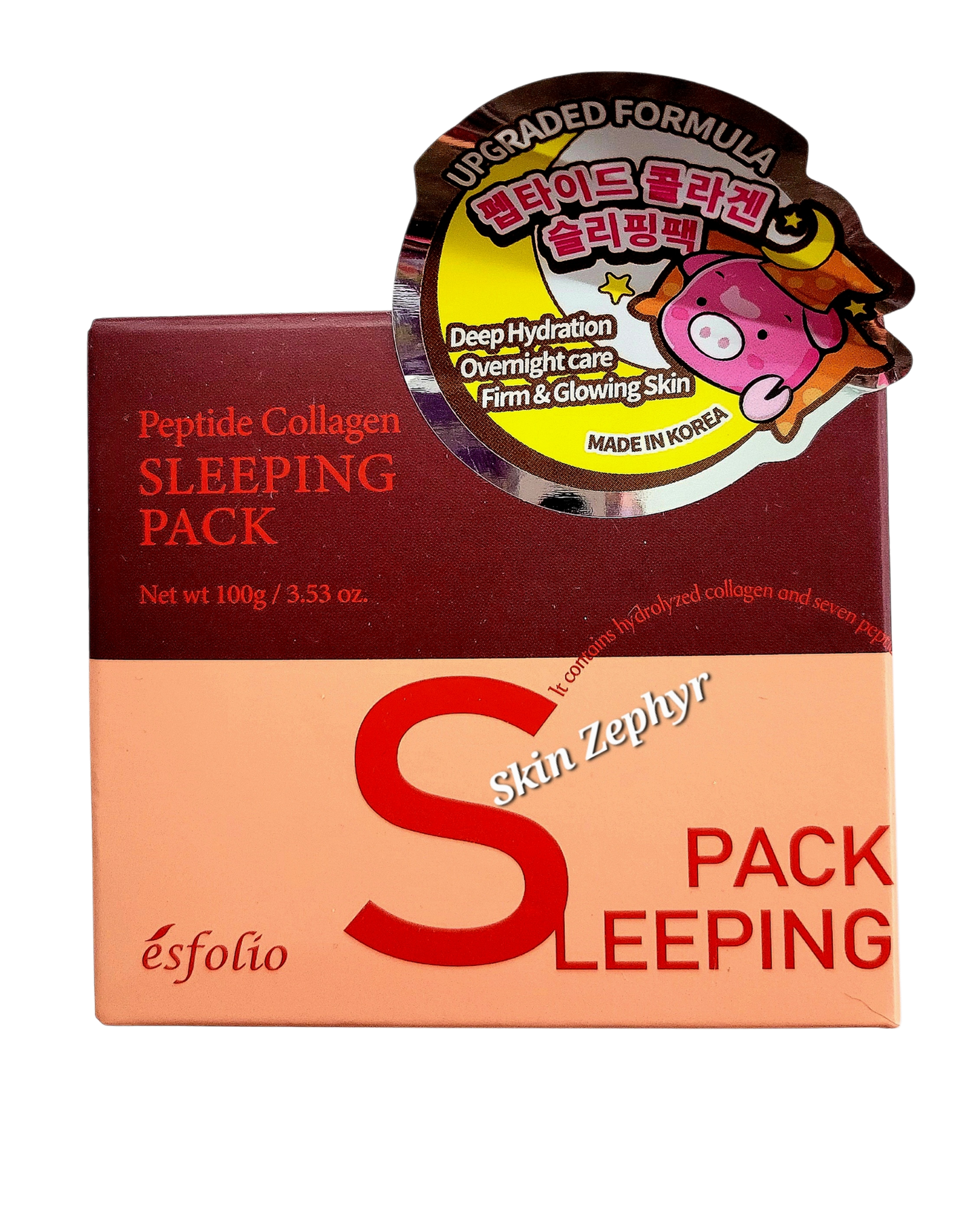 esfolio Peptide Collagen Sleeping Pack