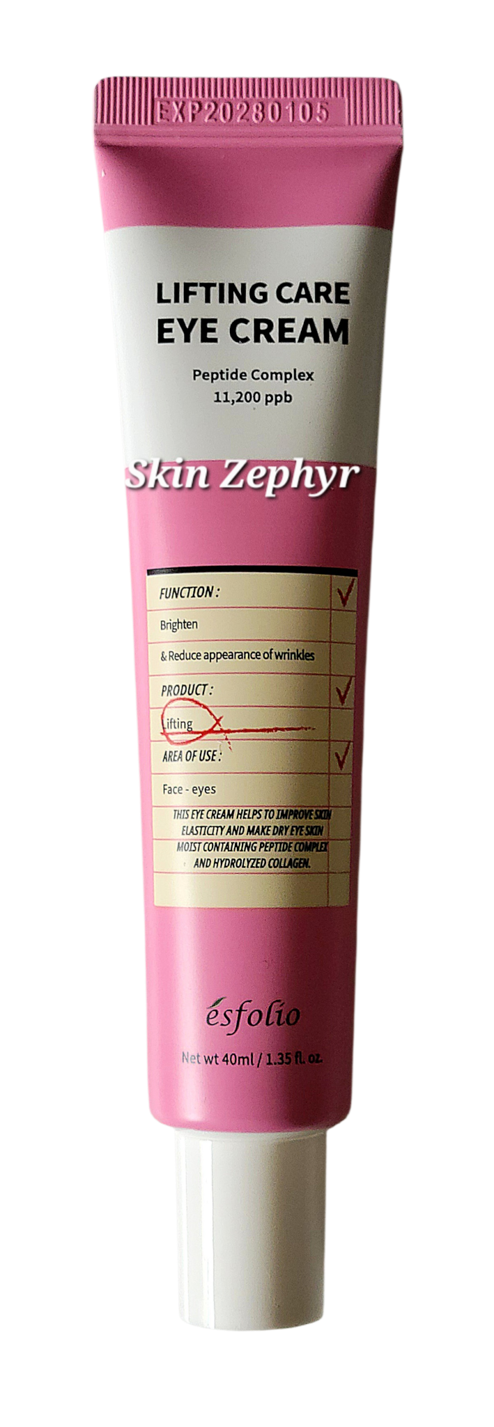 Esfolio Lifting Care Collagen & Peptide Eye Cream